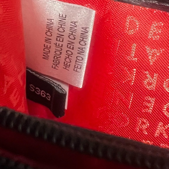 NWT Kate Spade Neda Black Pebbled Ace of Spades Zip Around Wallet - Picture 9 of 16